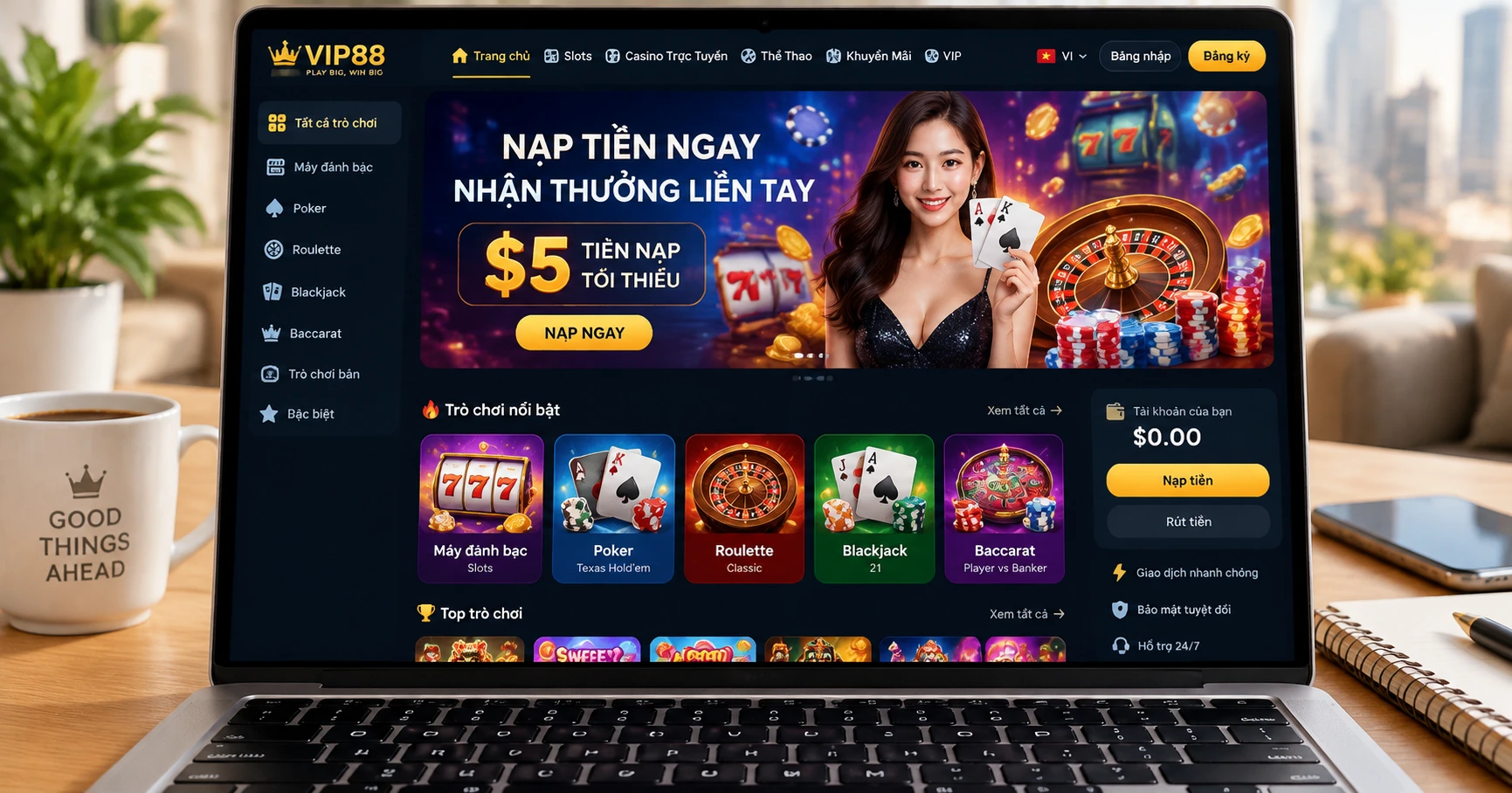 Khám Phá 5 $ Deposit Casino – Sân Chơi Đầu Tư Nhỏ, Trải Nghiệm Lớn - image 1 Khám Phá 5 $ Deposit Casino – Sân Chơi Đầu Tư Nhỏ, Trải Nghiệm Lớn - image 1